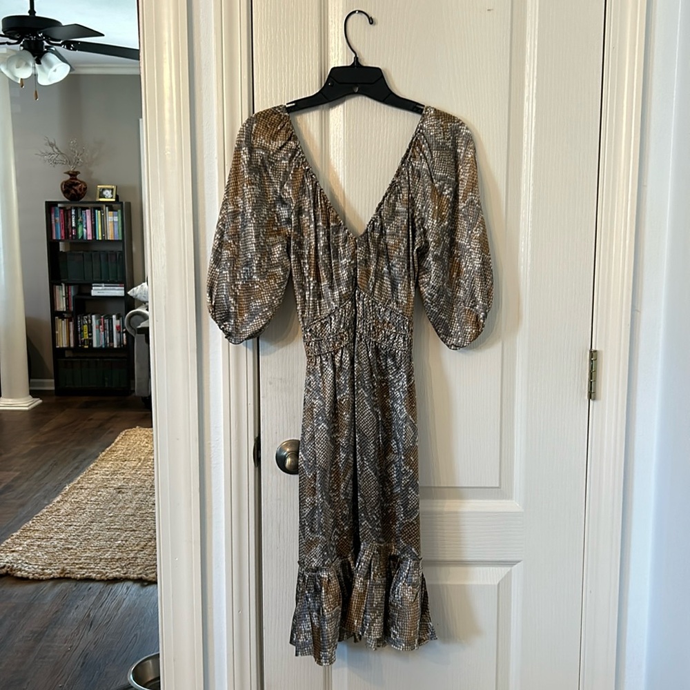 Hale Bob snake print dress